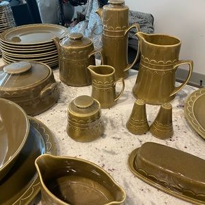 101 Homer Lauhlin vintage dishes